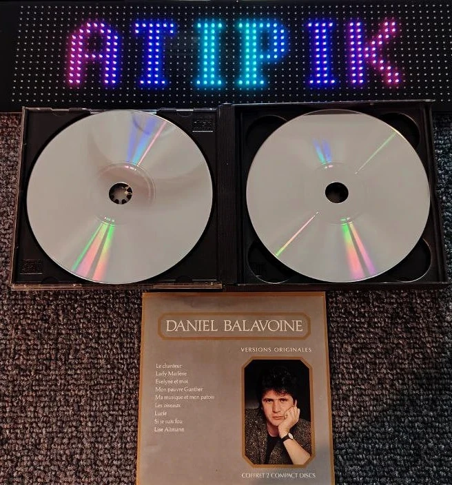 🌟 Daniel Balavoine – Dubbel CD "Versions Originales" 1988, de ultra zeldzame schat om te grijpen! 💎 – photo 4